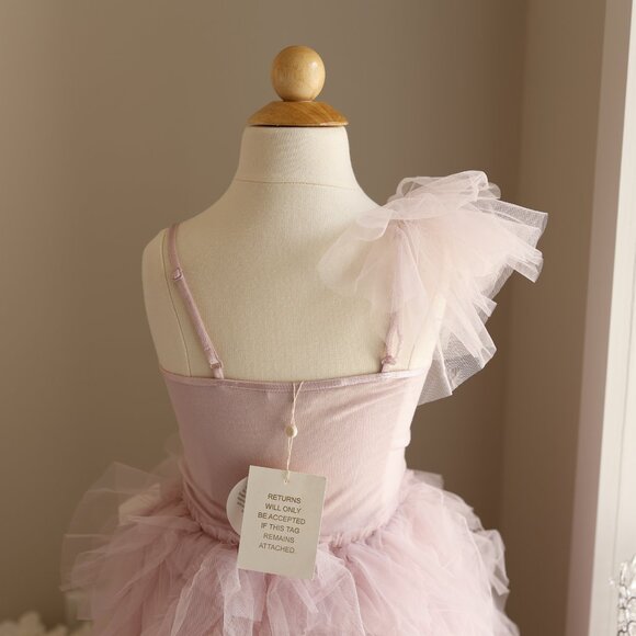 Tutu Du Monde Lilac Tulle Dress Gala Tutu Violite Flower Girl Party Portrait New - Picture 5 of 6
